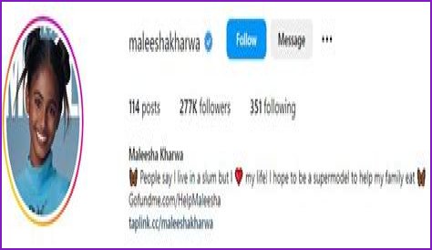 Maleesha Kharwa Wiki, Age, Height, Parents, Religion, Boyfriend, Net worth, Biography & More